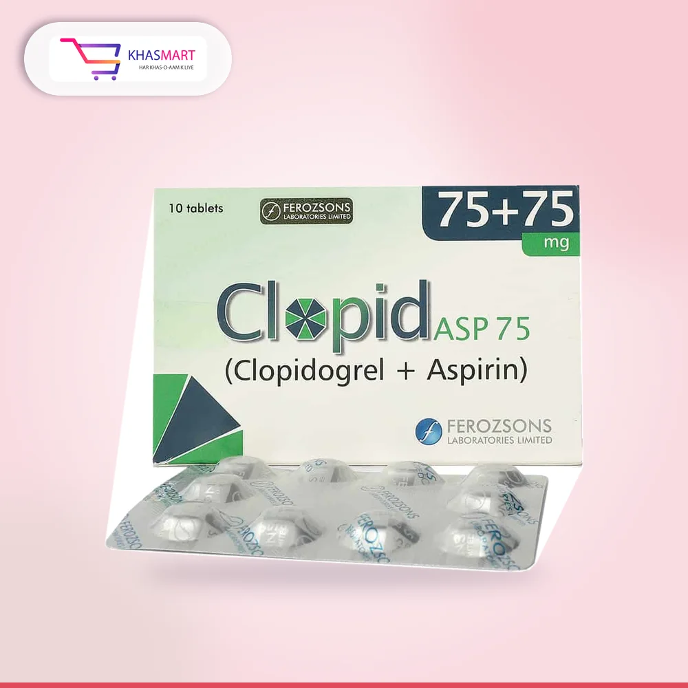 Clopid Asp 75mg Tablet