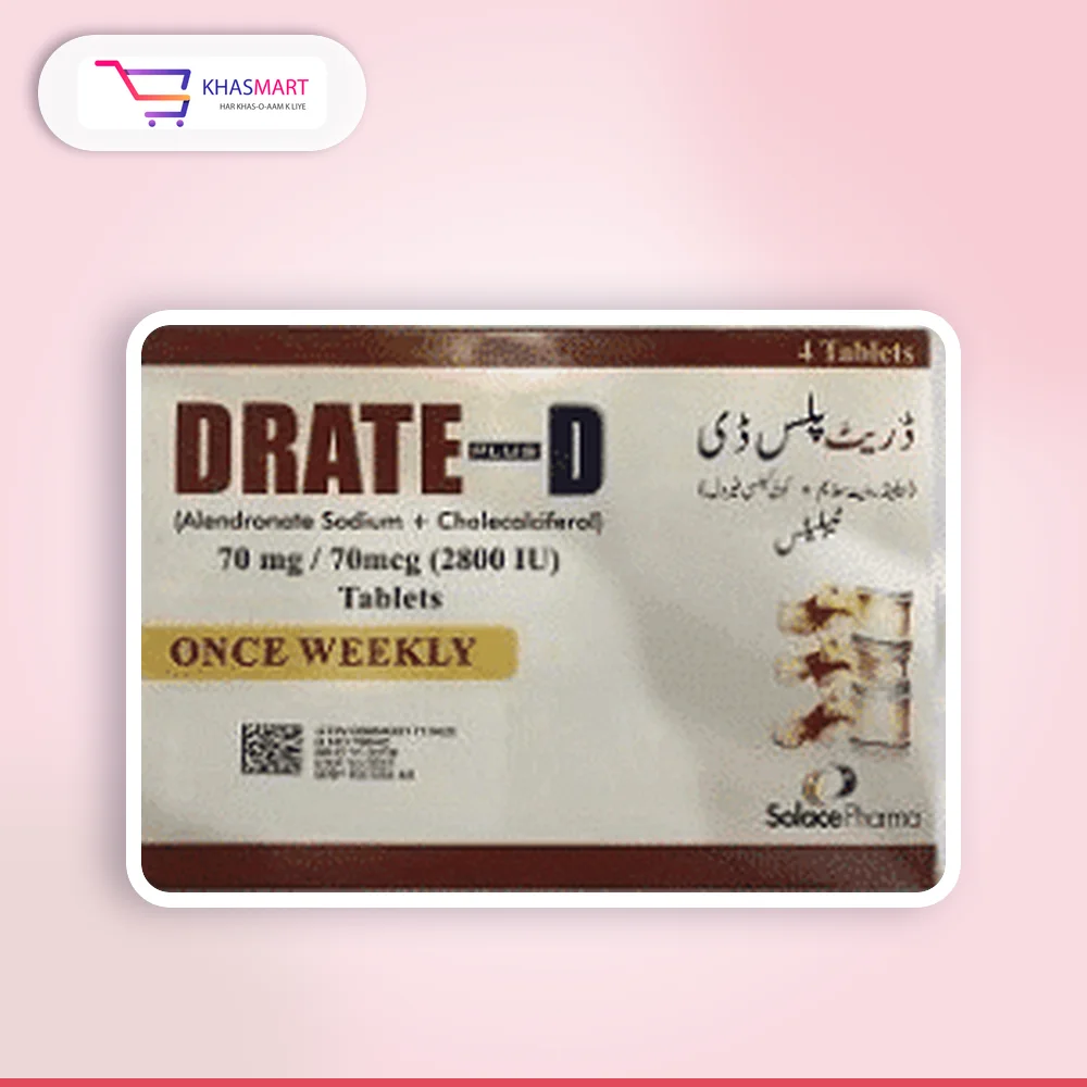 Drate Plus D 70mg Tablet