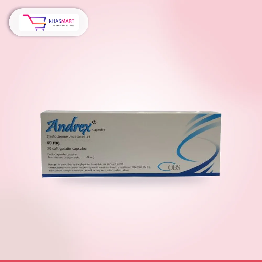 Andrex Capsules 40Mg