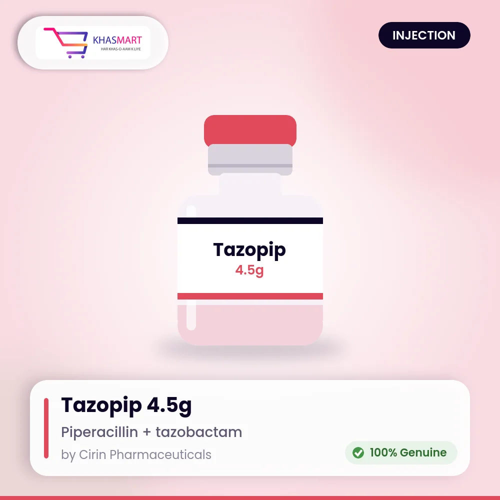 Tazopip 4.5gm Injection