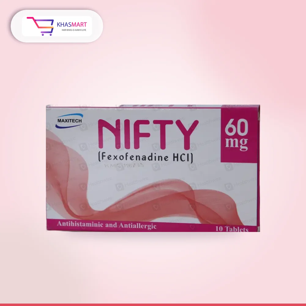 Nifty 60 mg tablet