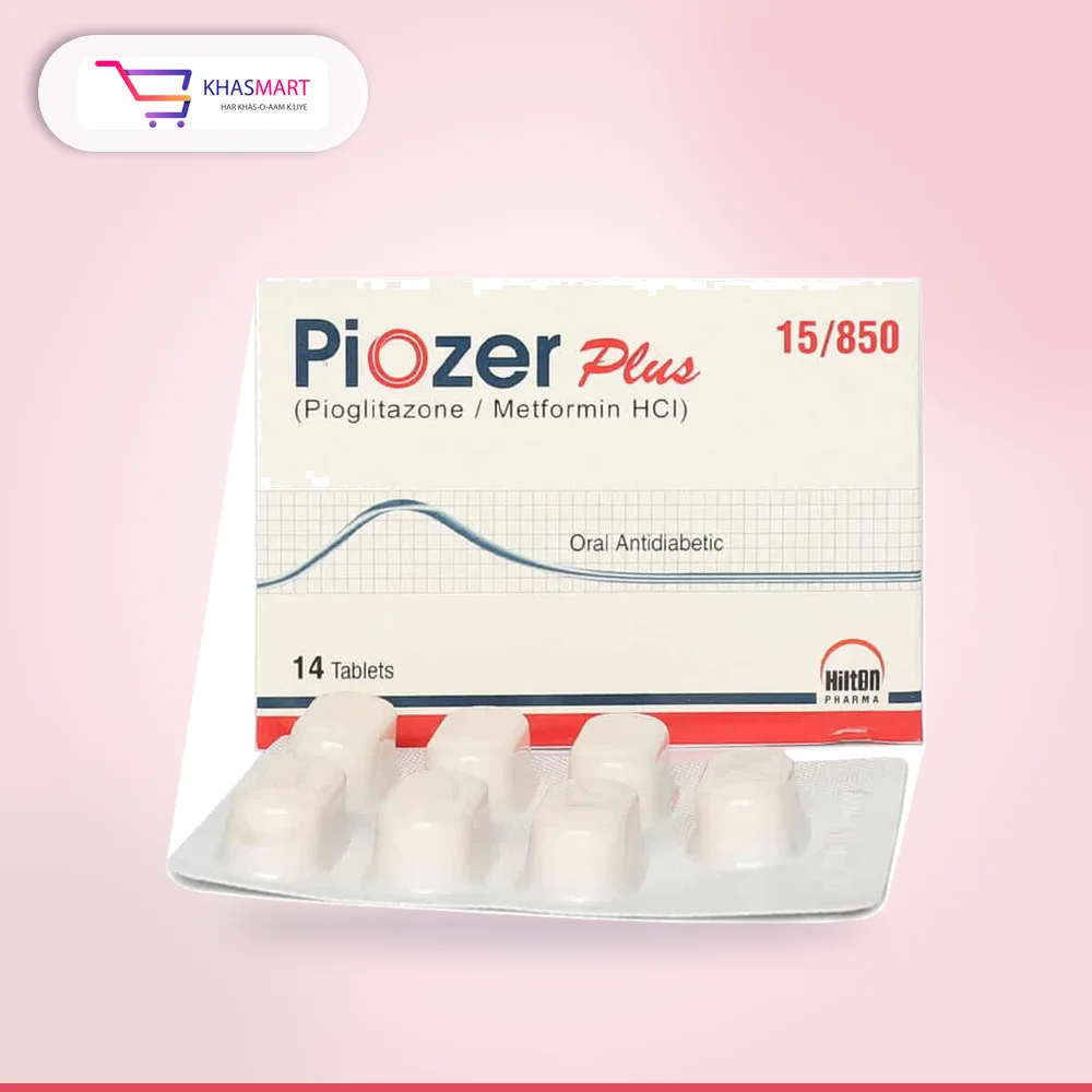 Piozer Plus 15/850Mg Tablets