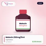 Malexin 250mg|5ml suspension