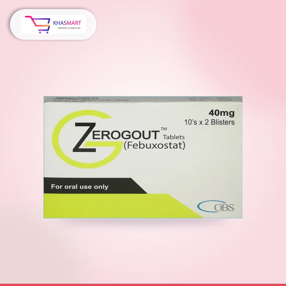 Zerogout 40mg Tablet