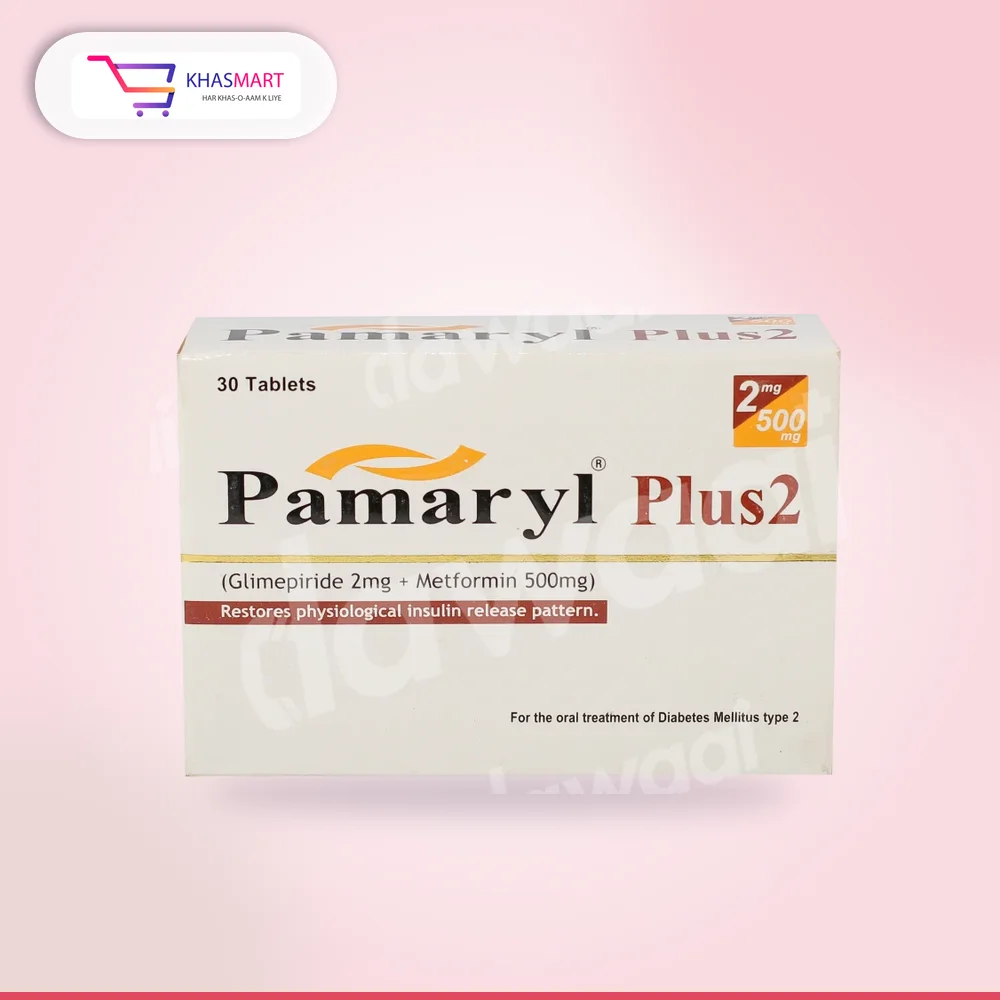 Pamaryl plus 1mg/500mg tablet Pamaryl plus 1mg/500mg tablet