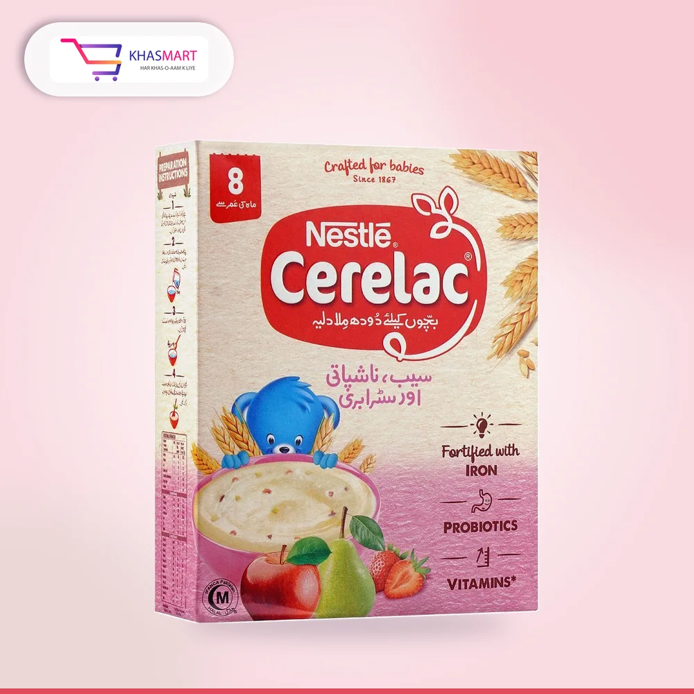 CERELAC APPLE PEAR STRAWBERRY 175GM