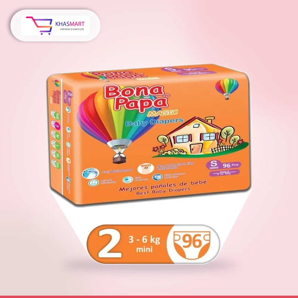 BONA PAPA MEGA SMALL 96PCS (SIZE 2)