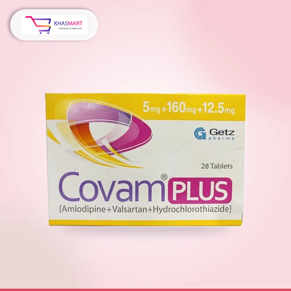 COVAM PLUS 5+160+12.5 TABLET