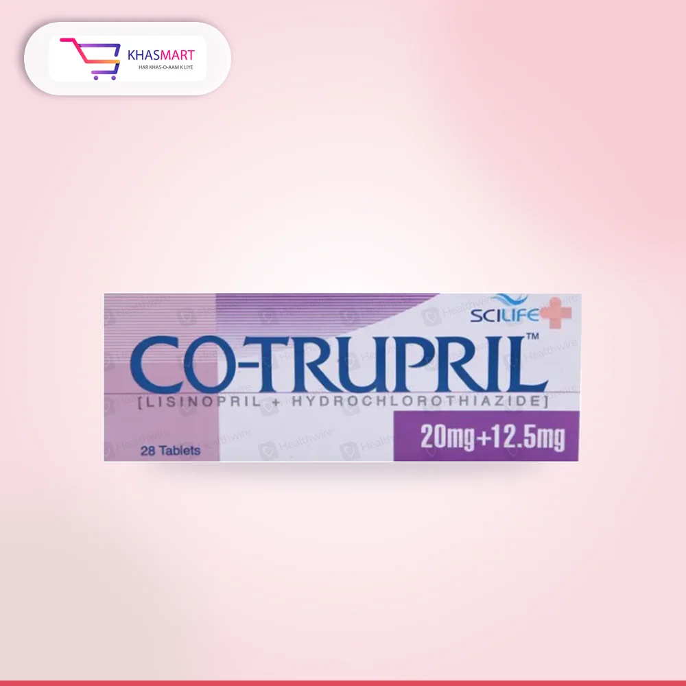 Co-Trupril 20mg/12.5mg tablet