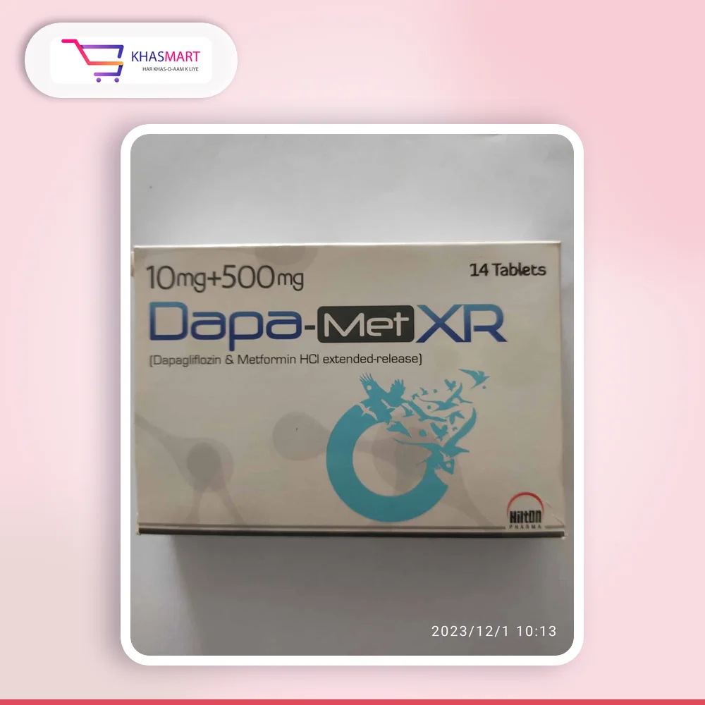 DAPA MET XR 10+500MG TABLET