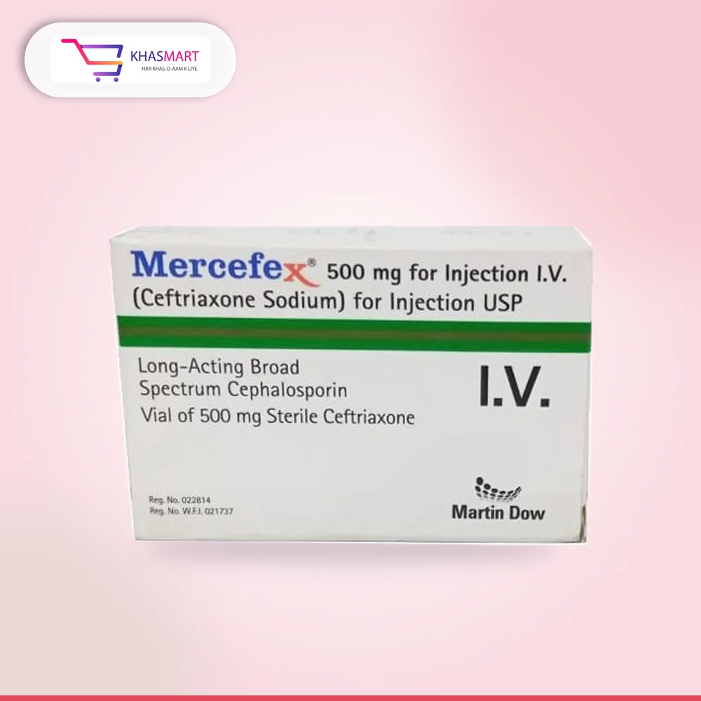 Mercefex 500mg injection