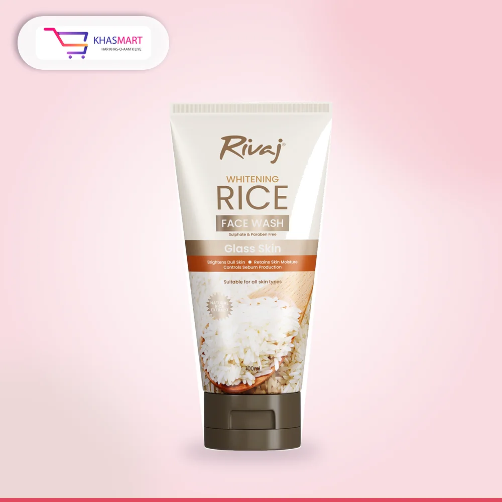 Rivaj Rice Face Wash Glass Skin