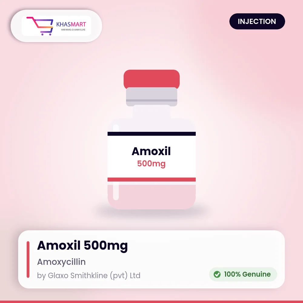 Amoxil 500mg Vial