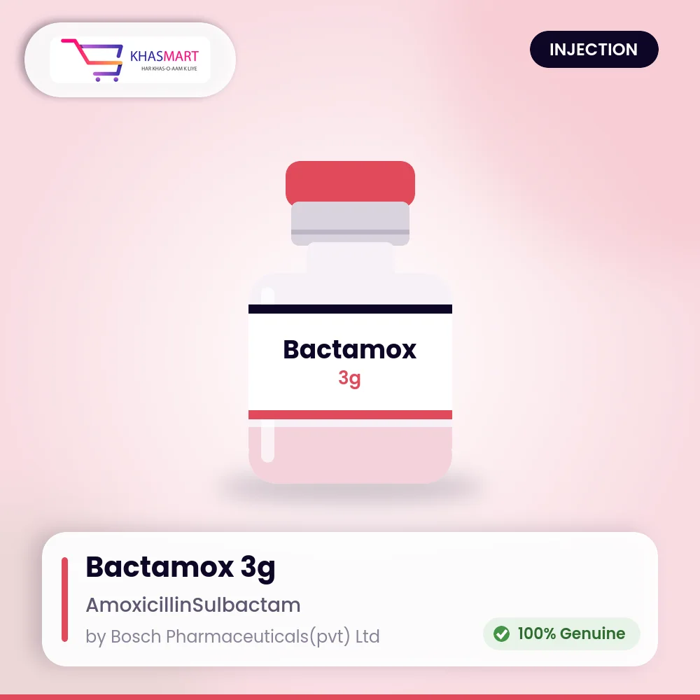 Bactamox 3gm Plus inj  injection