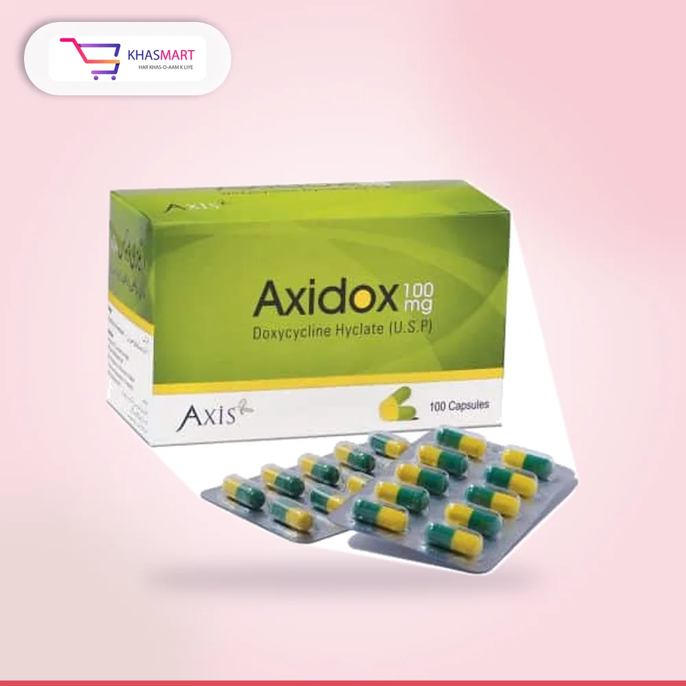 Axidox 100Mg Capsules