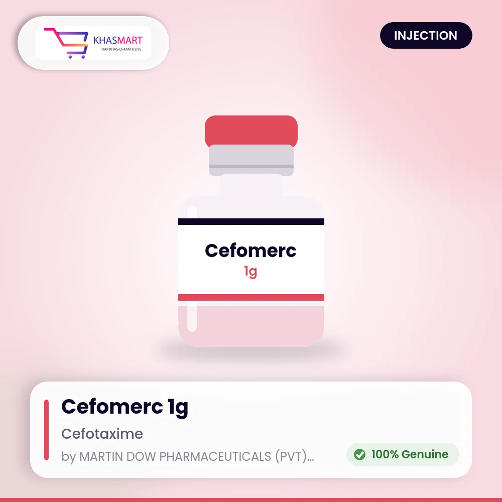 Cefomerc 1gm injection