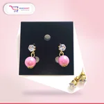 Pink Pearl Casual Earrings