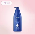 NIVEA BODY MILK 380ML PUMP BLUE