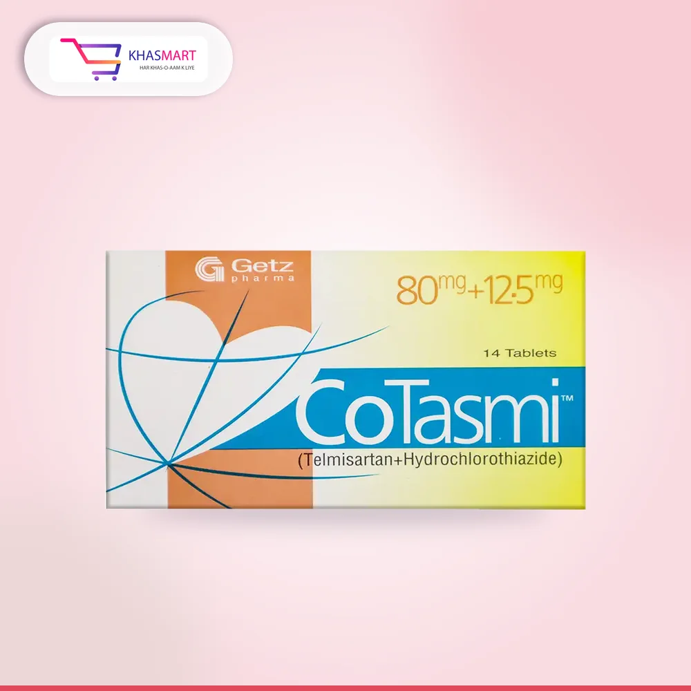 Co-Tasmi 80 mg / 12.5 mg tablet Co-Tasmi 80 mg / 12.5 mg tablet