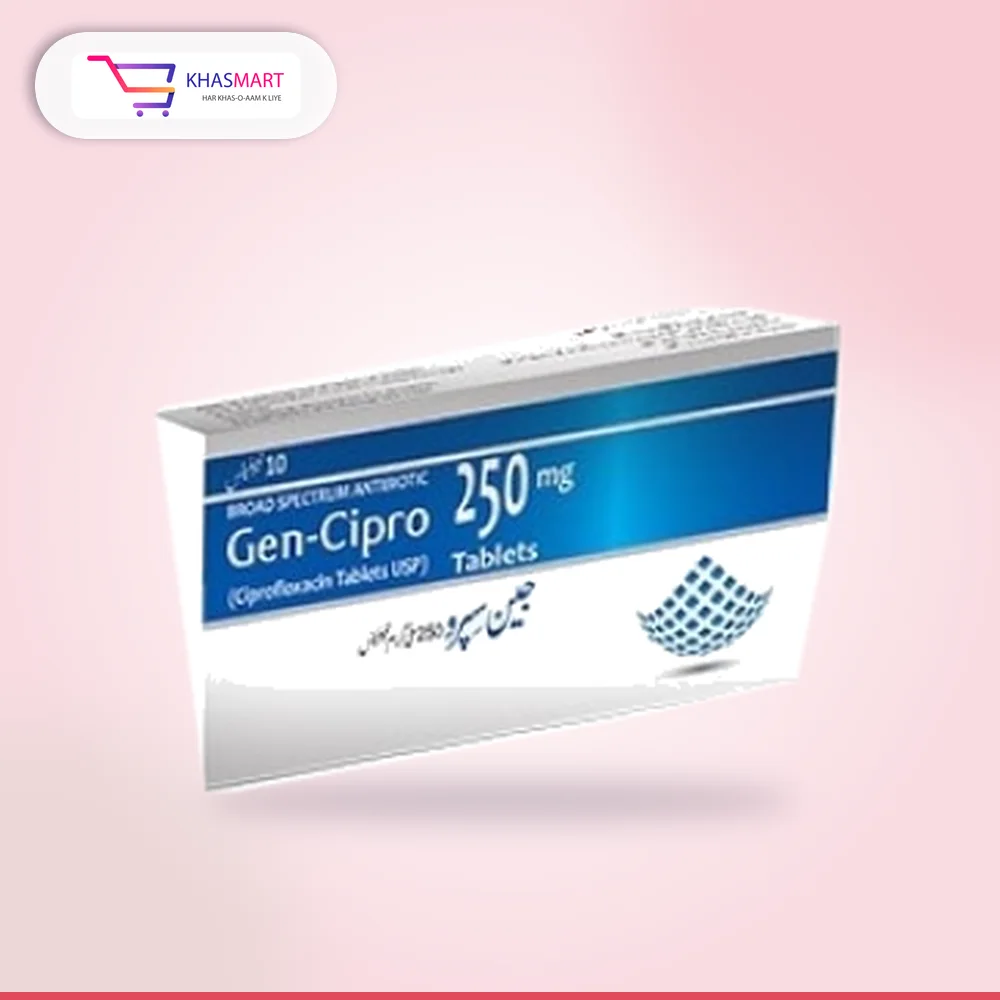 Gen Cipro 250mg Tablet
