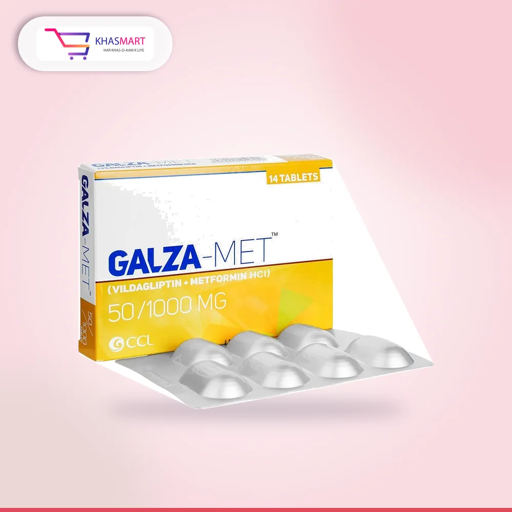 Galza-Met 50mg/1000mg tablet Galza-Met 50mg/1000mg tablet