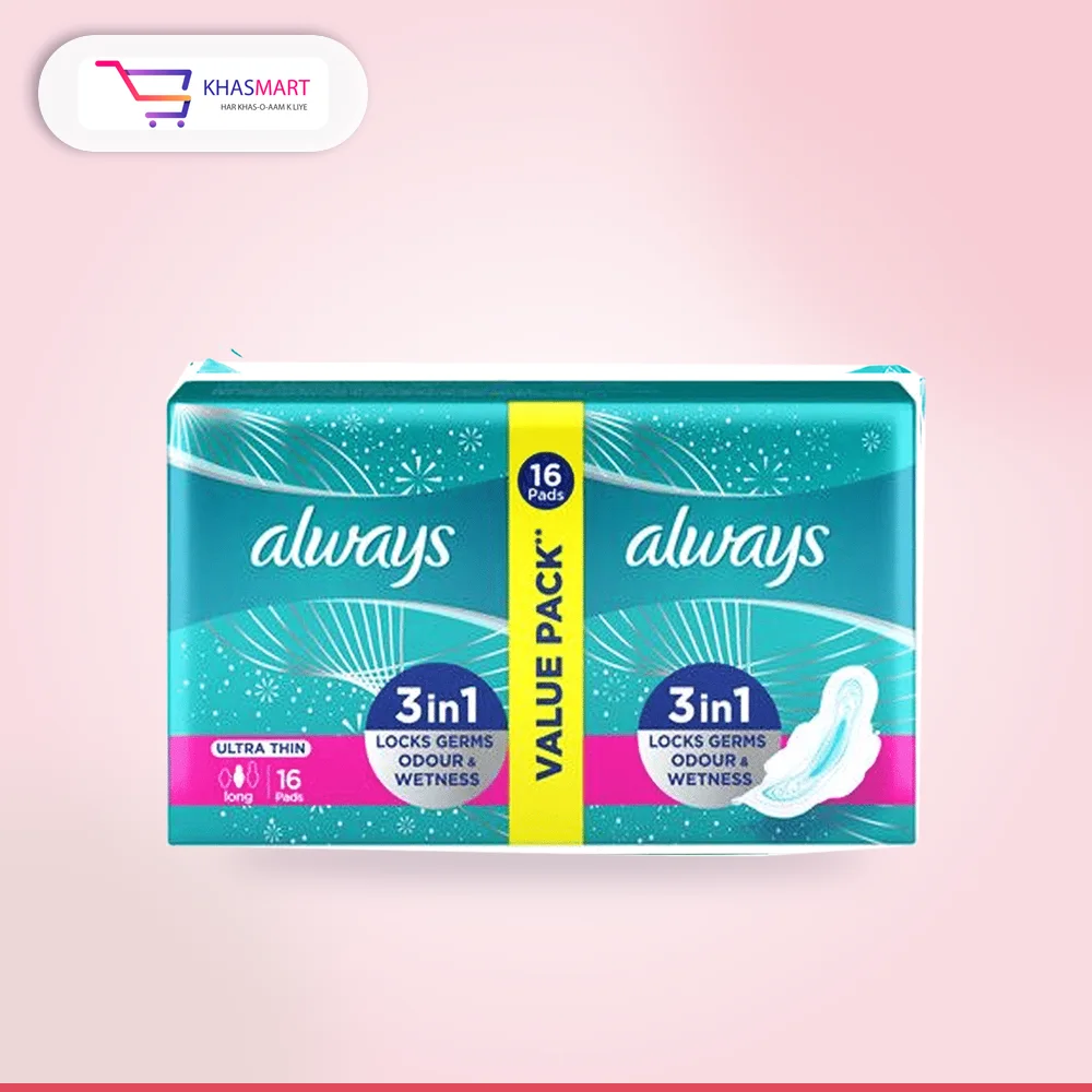 Always Pads Ultra Thin Long Dual 16S