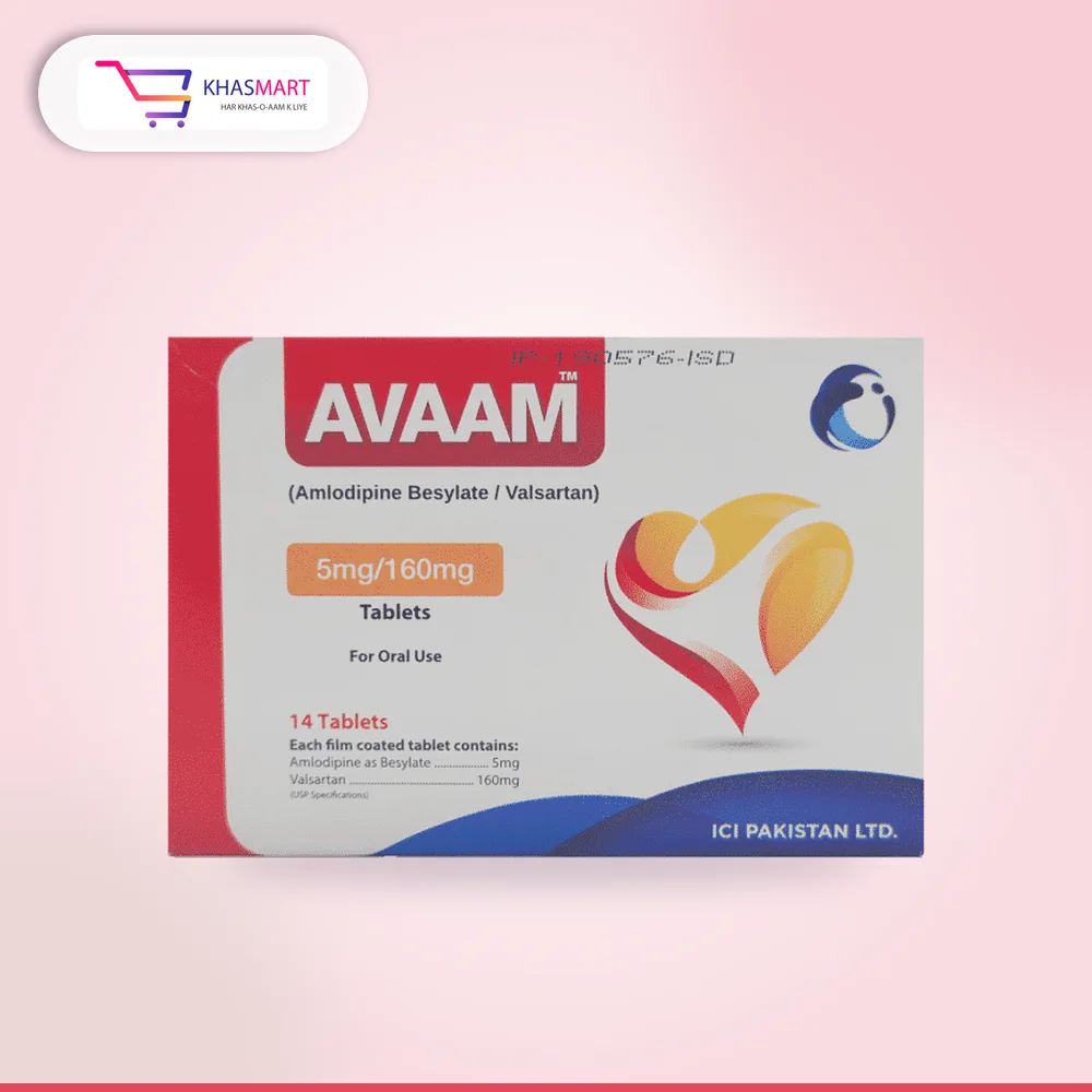 Avaam 5mg/160mg Tablet
