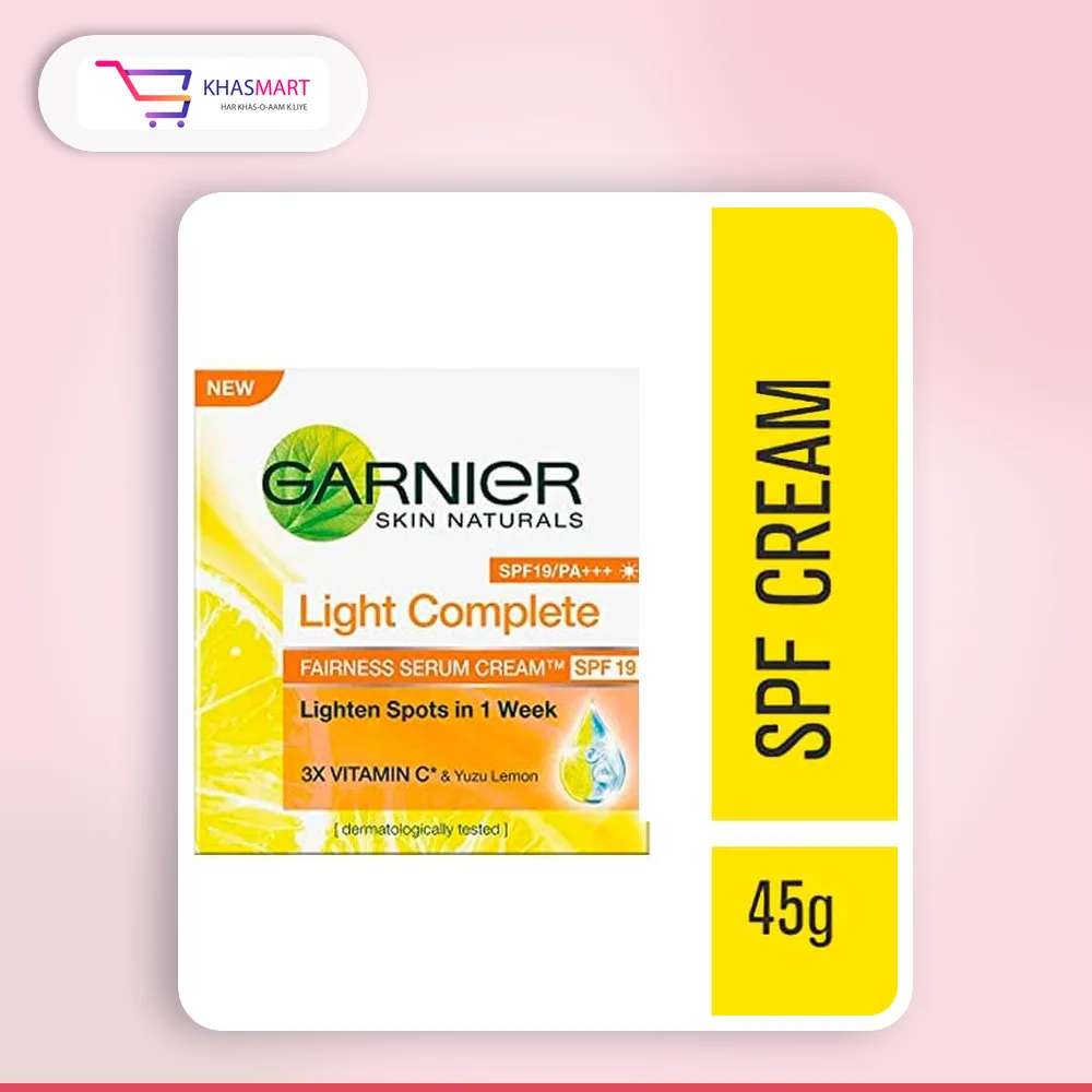 GARNIER LIGHT COMPLETE CREAM 45GM