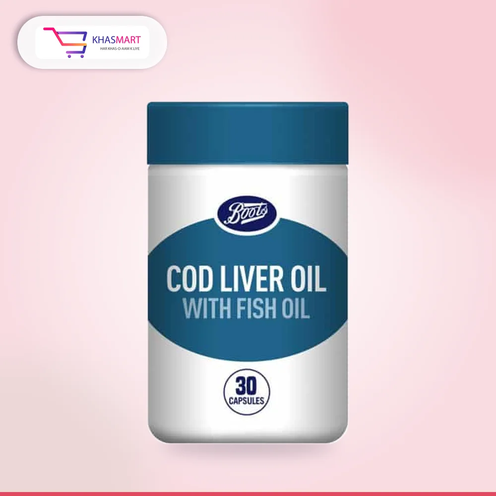 Boots Cod Liver Oil With Fish Oil 30S Boots Cod Liver Oil With Fish Oil 30S