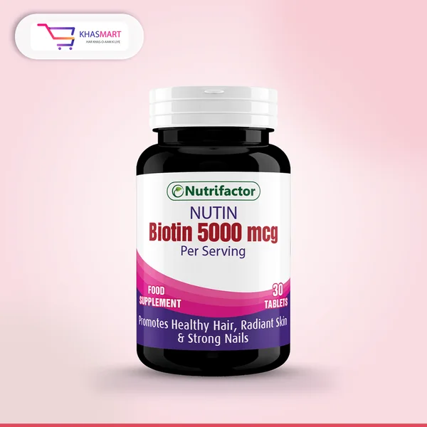 Nutrifactor Nutin Biotin 5000Mcg 30 Tablets
