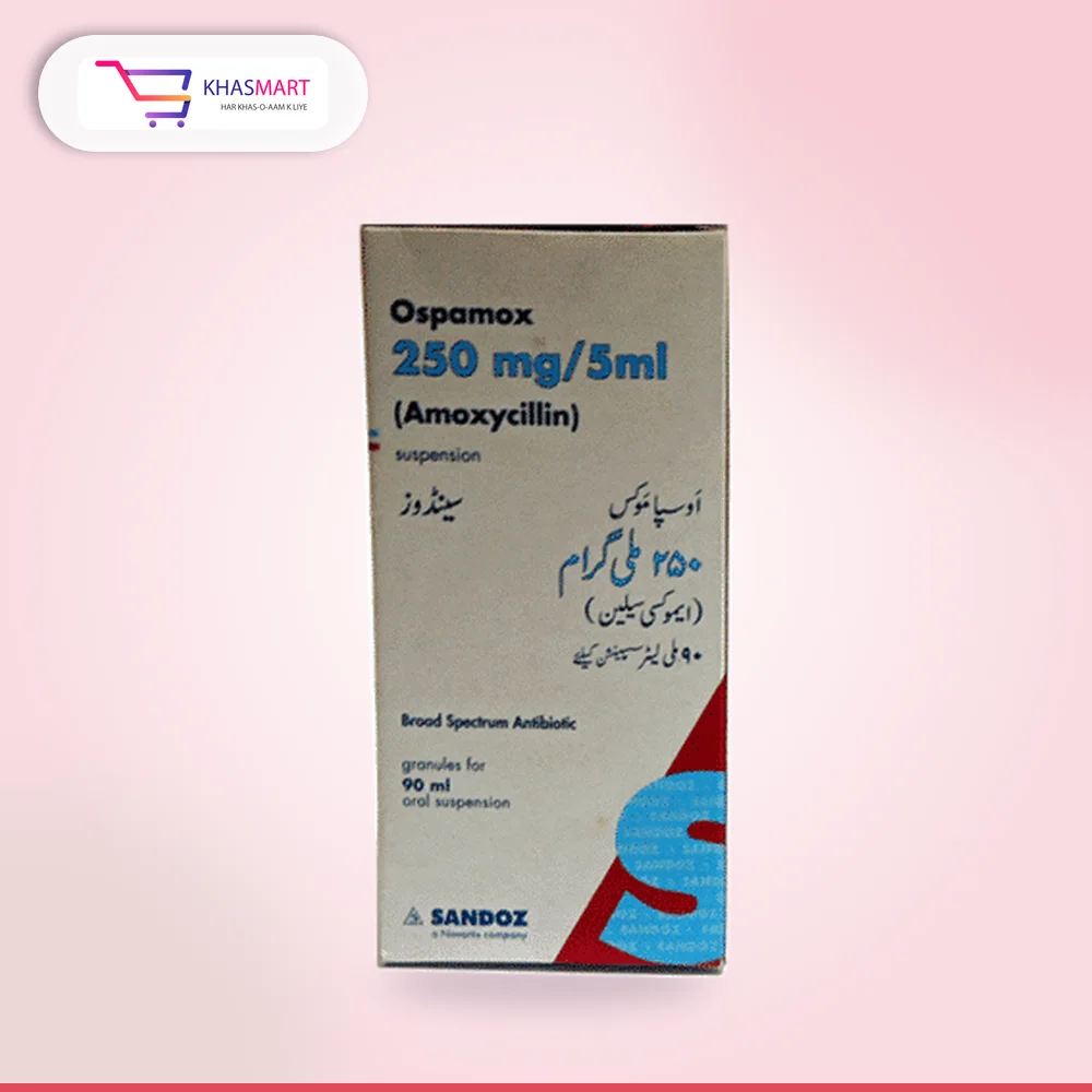 OSPAMOX 250MG/5ML 90 ML