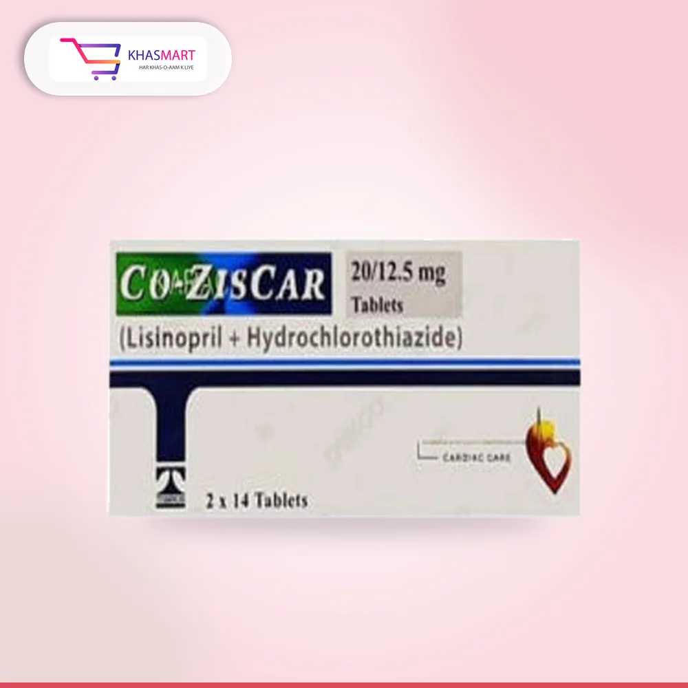 Co-Ziscar 20mg/12.5mg tablet