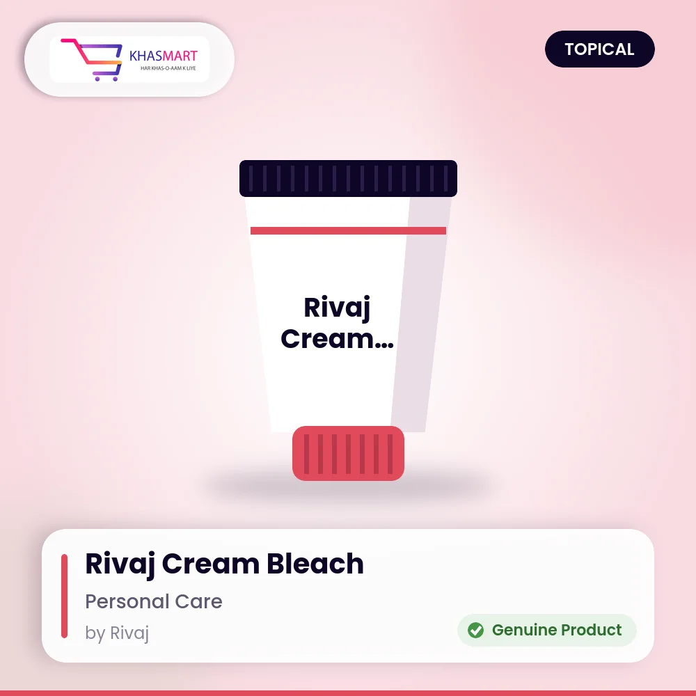 RIVAJ CREAM BLEACH SACHETS