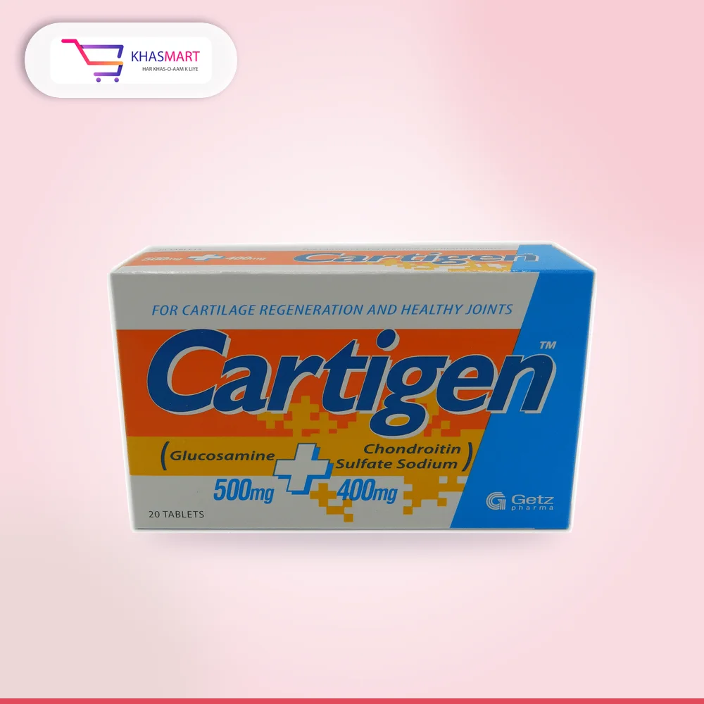 Cartigen Plus 500+400Mg Tablets