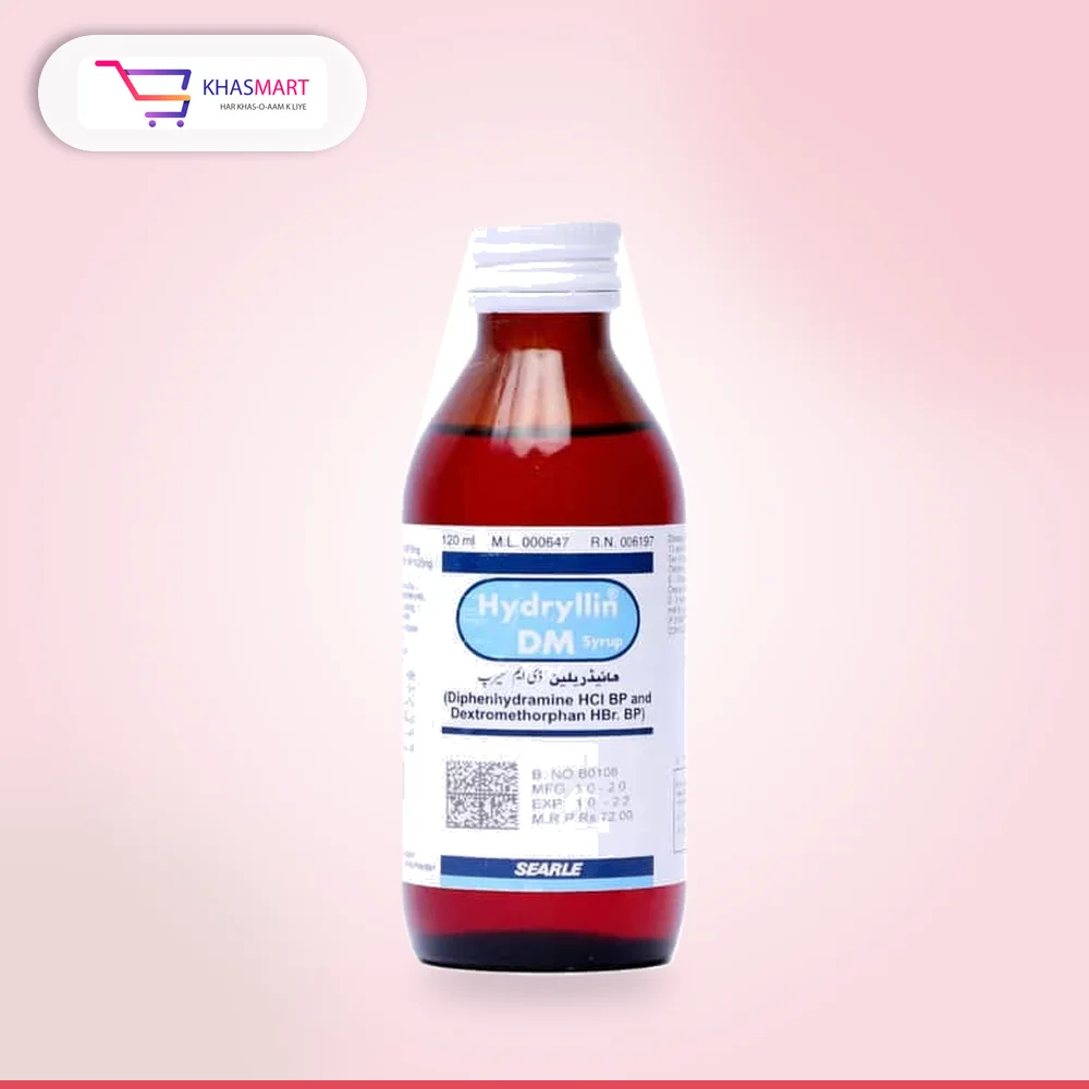 Hydryllin Dm Syrup 120Ml