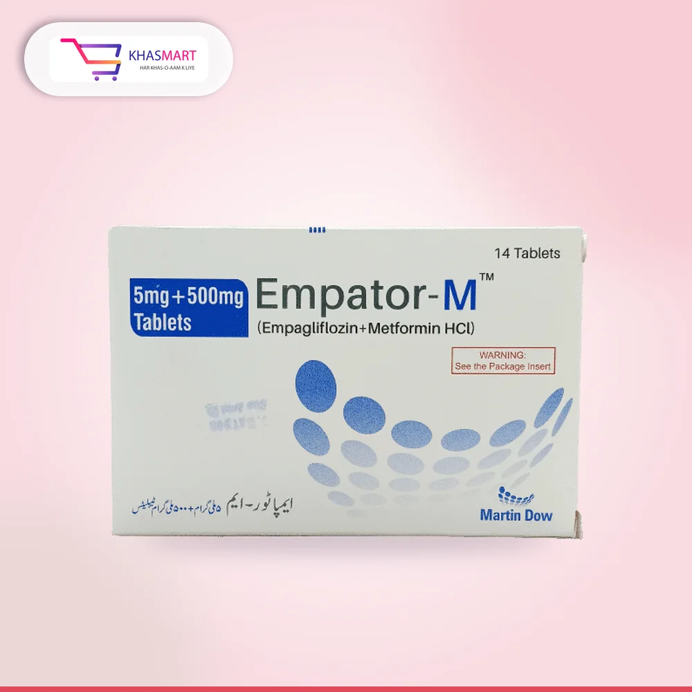 EMPATOR M 5MG /500MG TABLETS