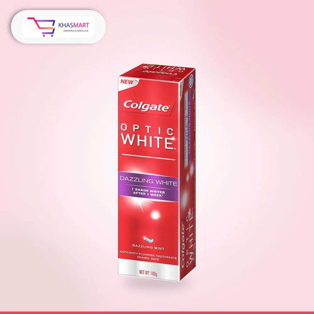 COLGATE OPTIC WHITE DAZZLING WHITE COLGATE OPTIC WHITE DAZZLING WHITE