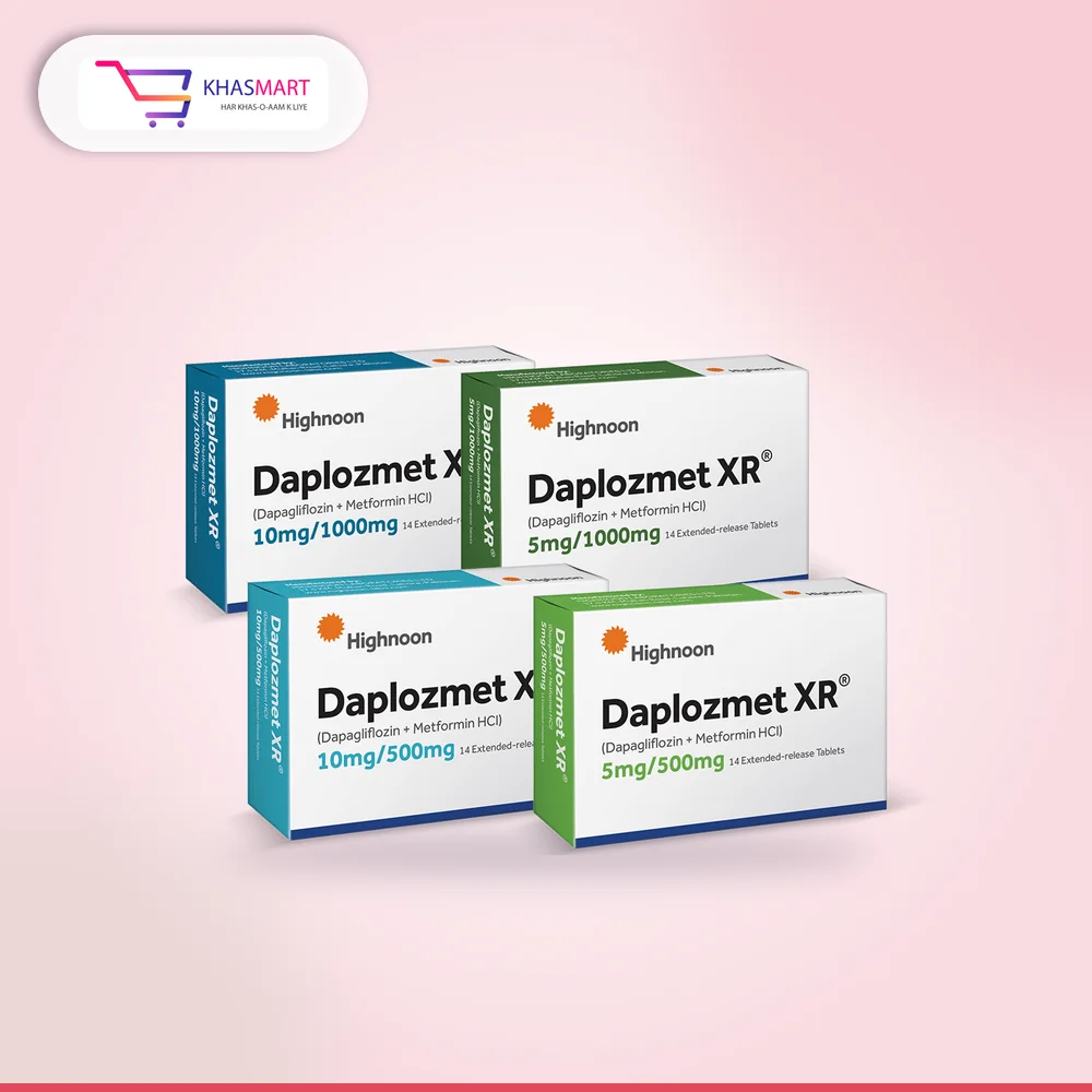DAPLOZMET XR 10/500MG TABLETS