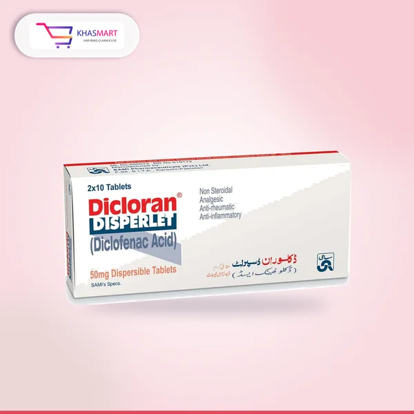 Dicloran Disperlet 50mg Tablet