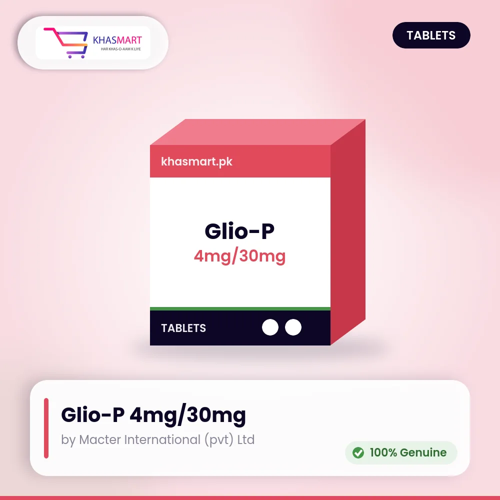 Glio-P 4 mg/ 30mg tablet Glio-P 4 mg/ 30mg tablet