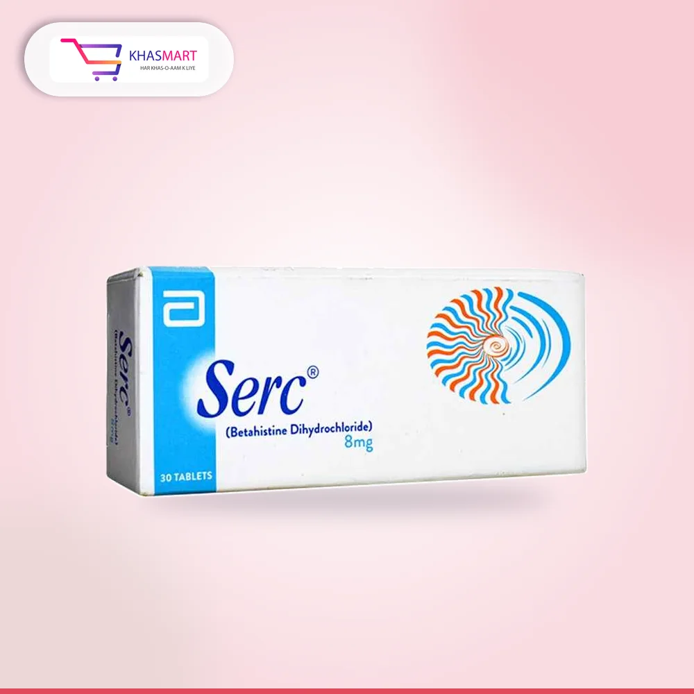Serc Tablets 8Mg