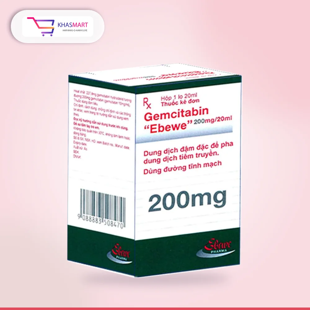 GEMCITABLETINE EBEWE 200MG