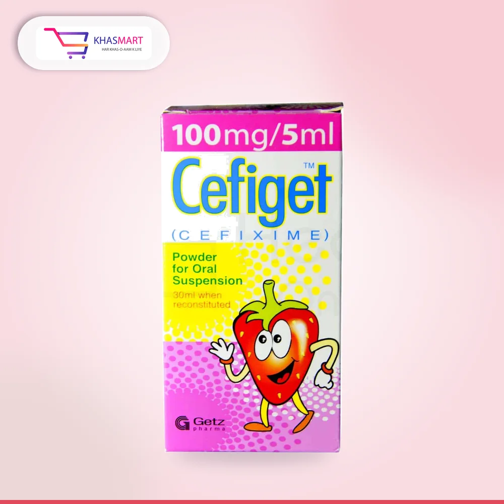 Cefiget Suspension 100Mg/5Ml