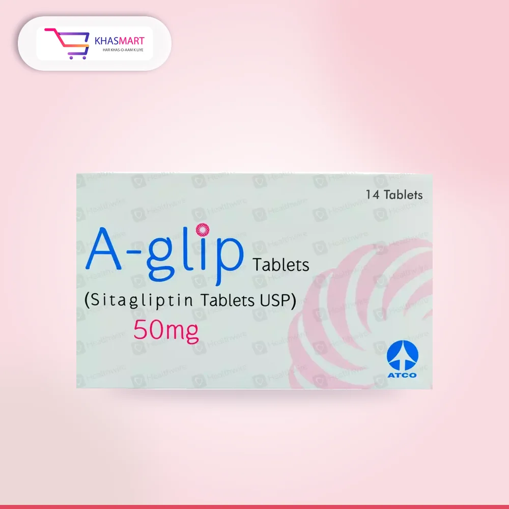 A-Glip 50 mg tablets