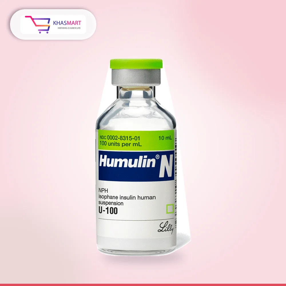 Humulin-N Injection 100 Units    10Ml