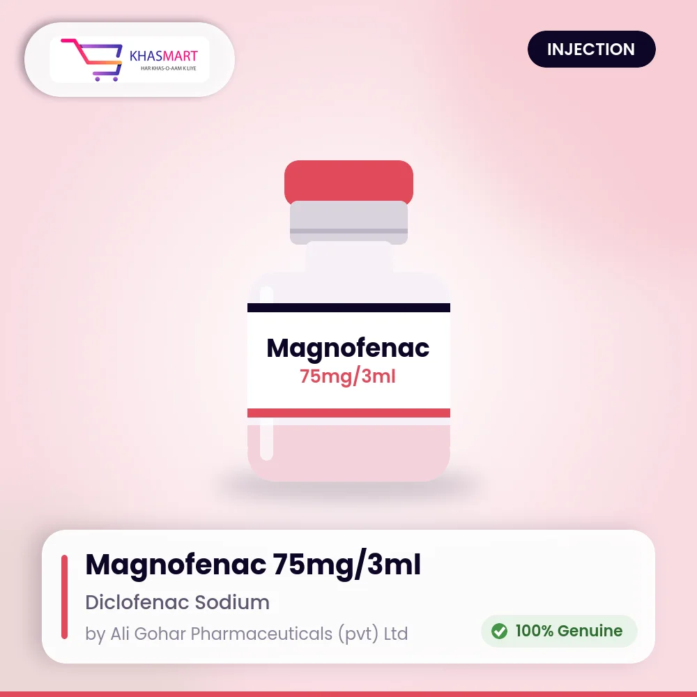 Magnofenac 75mg/3ml injection Magnofenac 75mg/3ml injection