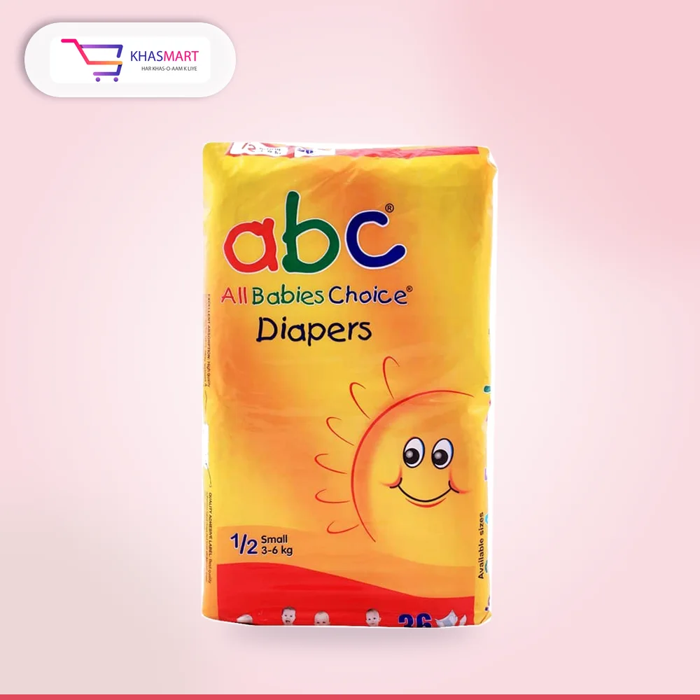 ABC DIAPERS SMALL 9 PCS
