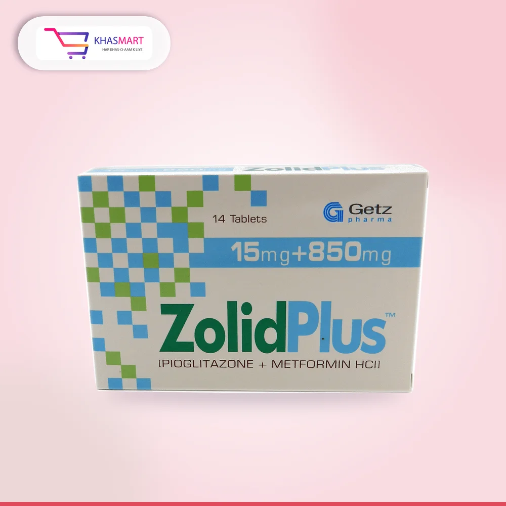 Zolid Plus Tablets 15Mg+850Mg