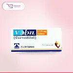 Vadil Tablets 3.125 Mg