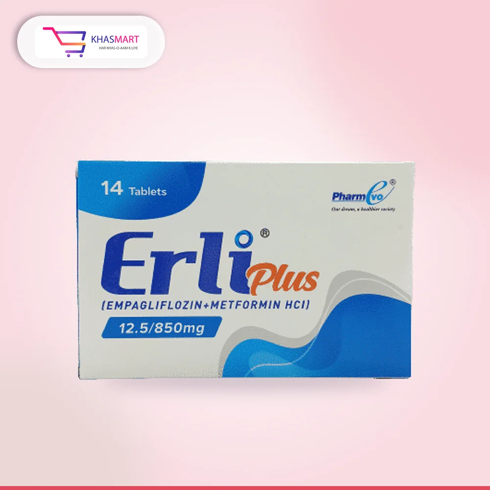 ERLI PLUS 12.5/850MG TABLETS